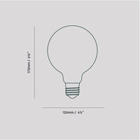 LED-Glühbirne E27 Porcelain III