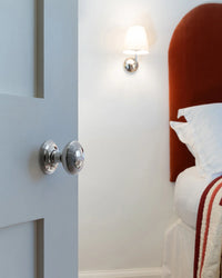 Corston Poplar gefederter Türknauf – Poliertes Nickel