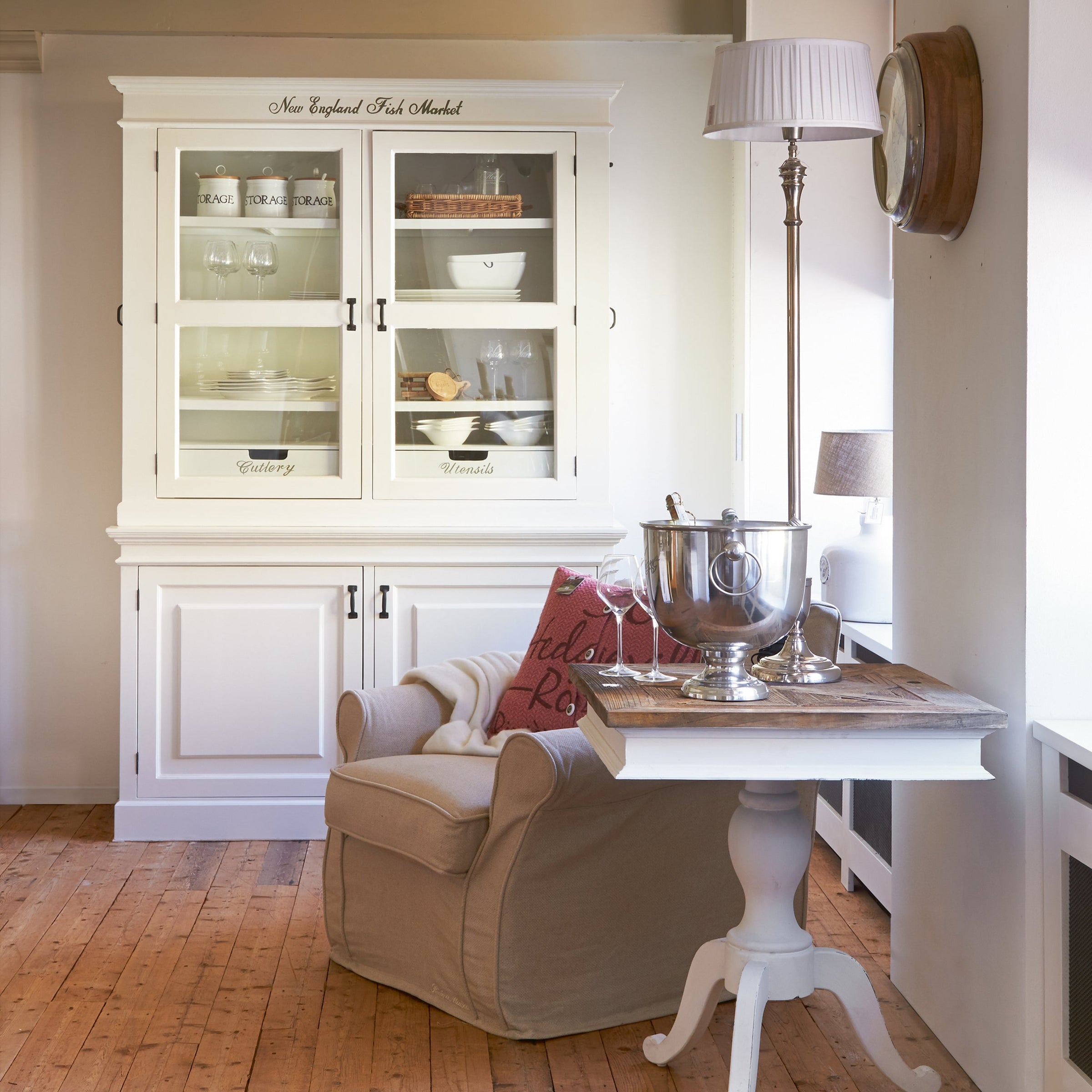 New England Fish Market Cabinet L