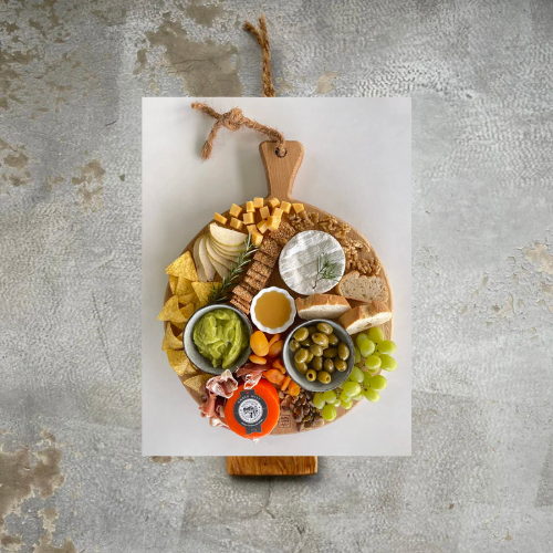 Holzbrett "Pizza" aus Natureiche in verschiedenen Größen