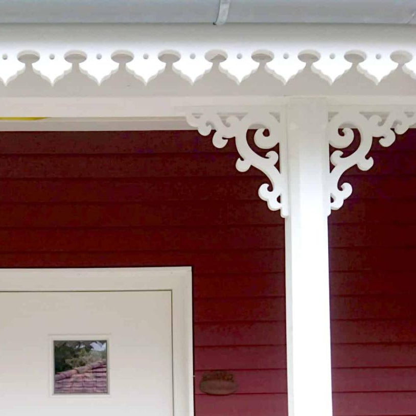 Zierkonsole für Veranda - Birkenholz - Nr. 1-001-B