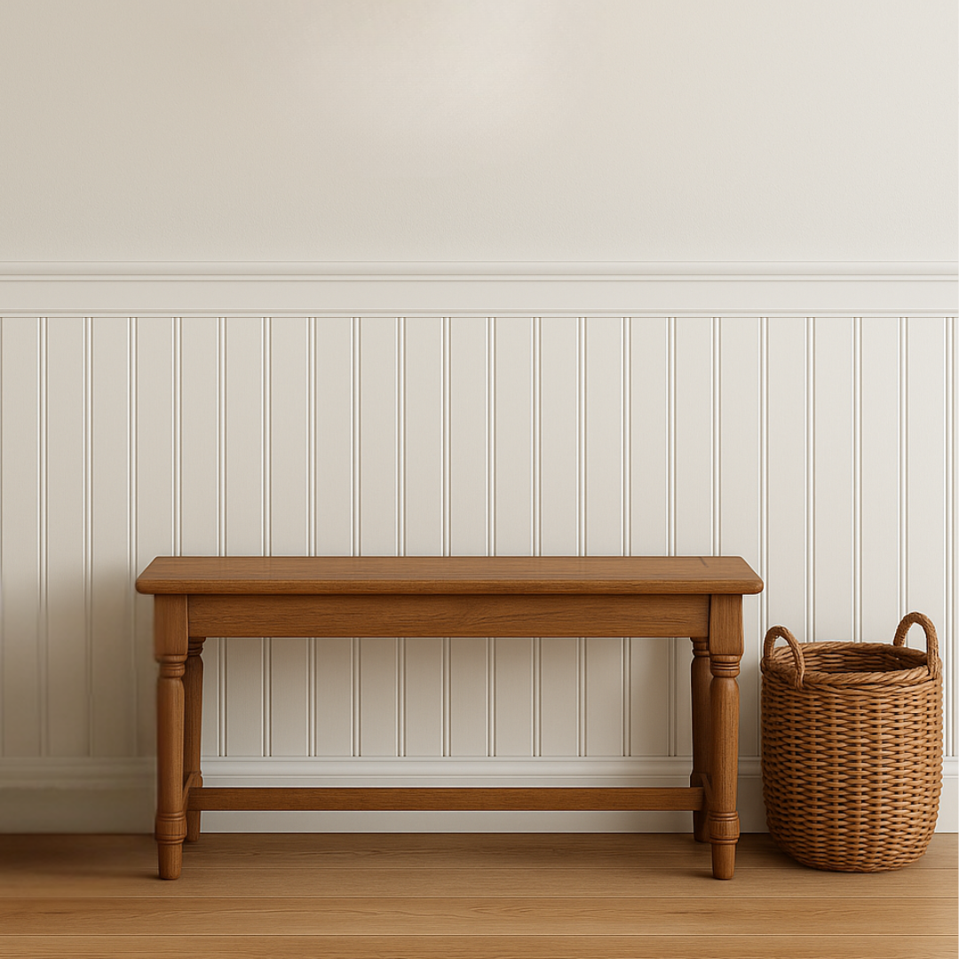 Elegante Schwedenpaneele, langlebig und pflegeleichte MDF Wandpaneele mit Nut-und-Feder-System