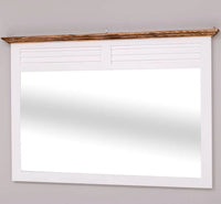 Wandspiegel aus Massivholz – Zeitloser Holzspiegel für Badezimmer und Wohnräume