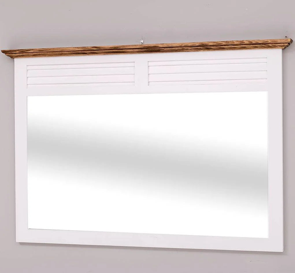 Wandspiegel aus Massivholz – Zeitloser Holzspiegel für Badezimmer und Wohnräume