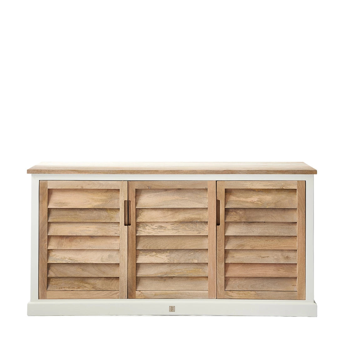 Sideboard aus Mangoholz Vorderansicht