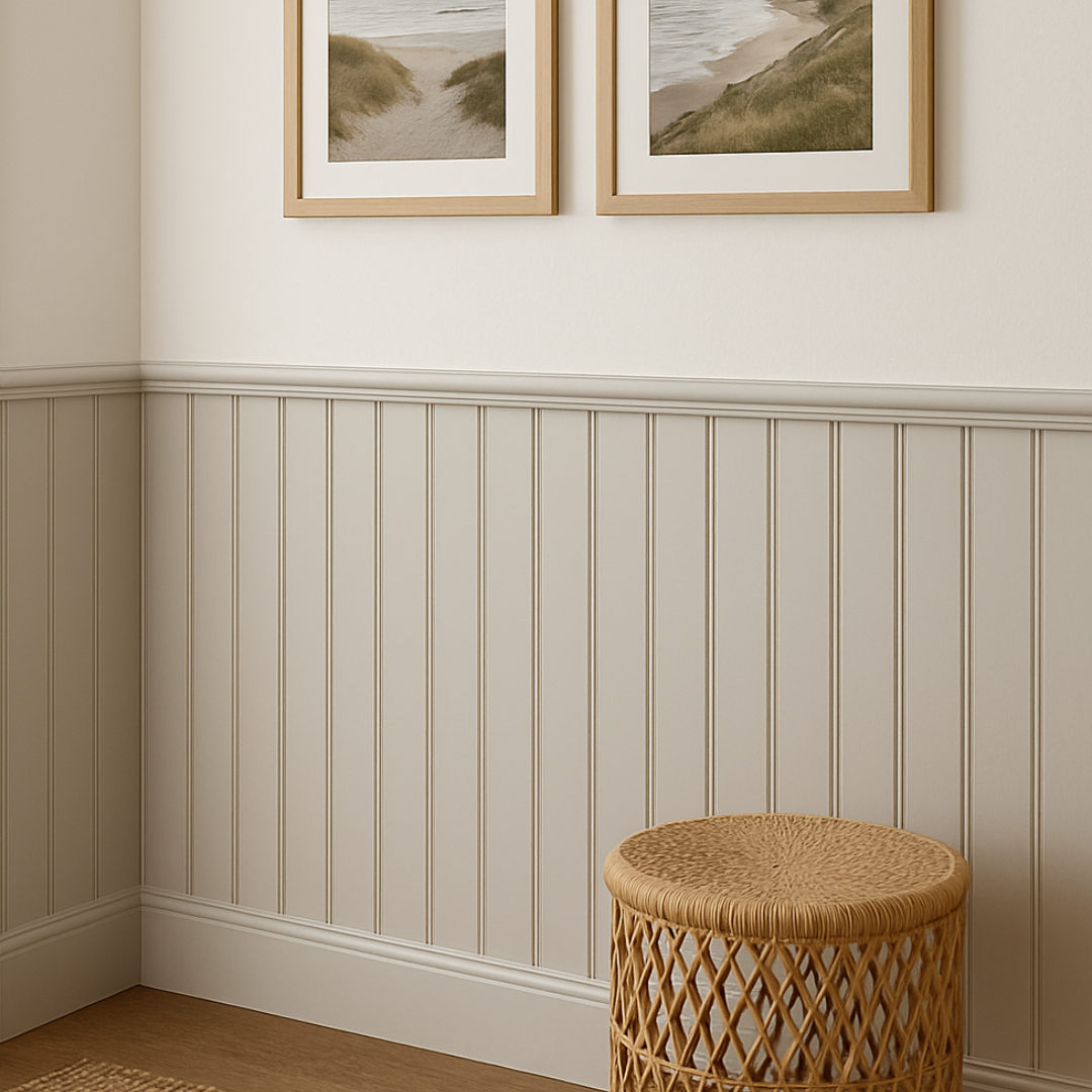 Elegante Schwedenpaneele, langlebig und pflegeleichte MDF Wandpaneele mit Nut-und-Feder-System