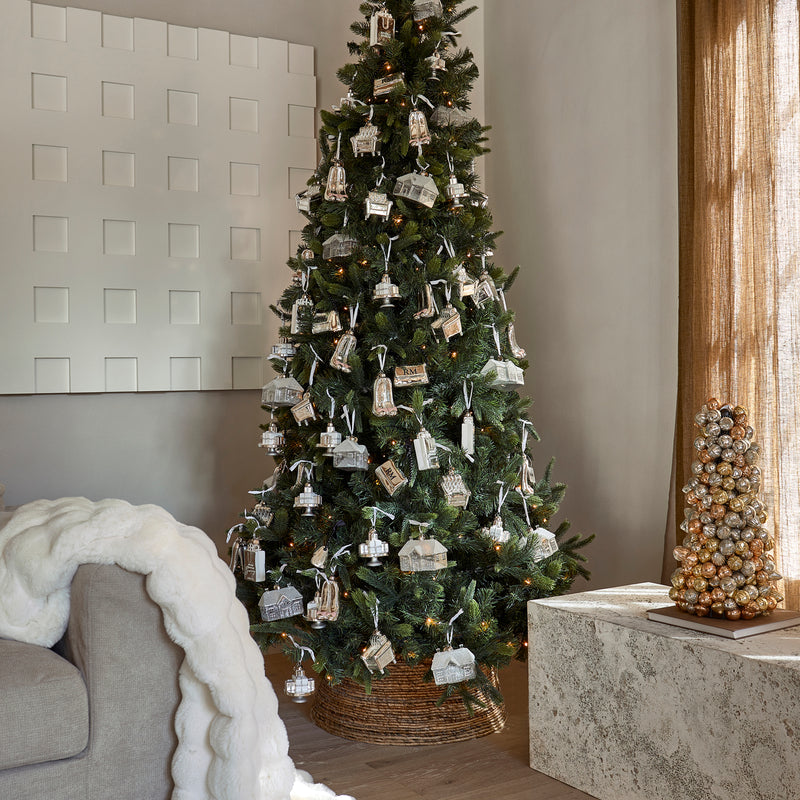 Weihnachtsbaum-Abdeckung aus Sisal