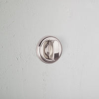 Corston Canning Badverriegelung Rosettengarnitur – Poliertes Nickel