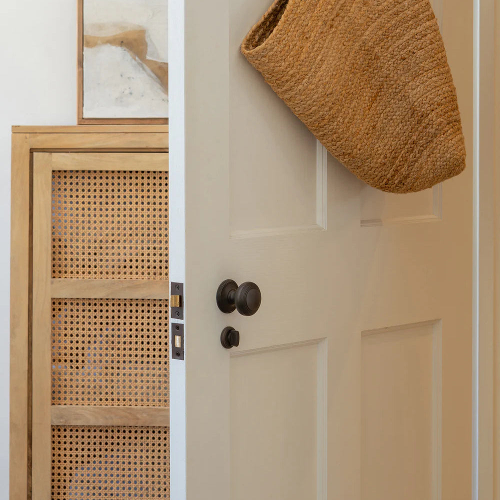 Corston Poplar gefederter Türknauf – Bronze