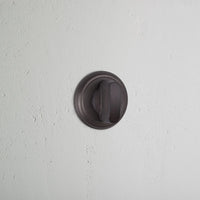 Corston Canning Badverriegelung Rosettengarnitur – Bronze