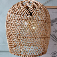 Rattan Lampe