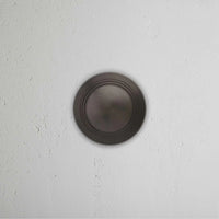 Corston Poplar gefederter Türknauf – Bronze