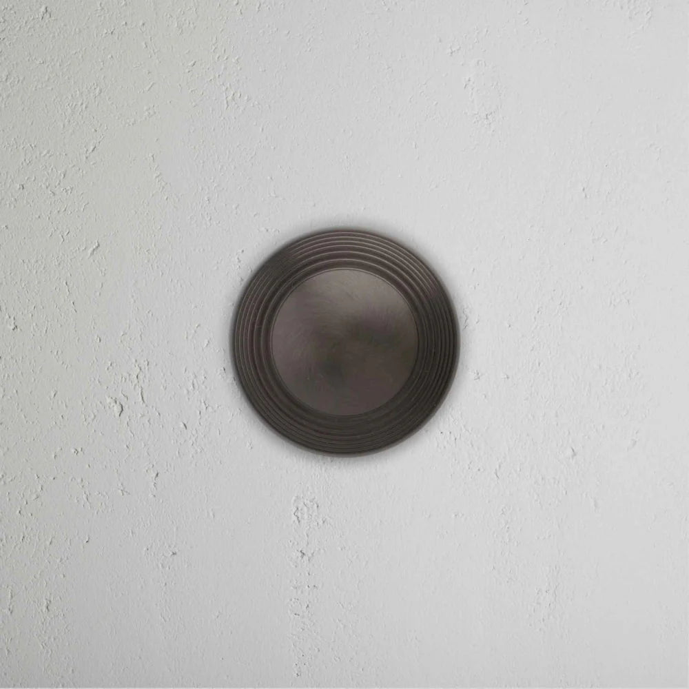 Corston Poplar gefederter Türknauf – Bronze