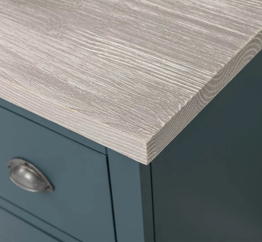 Waschbeckenunterschrank Provence aus Massivholz – Landhaus Waschtisch mit zeitlosem Charme