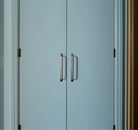 Corston-Kilburn Möbelgriff (224 mm) – Poliertes Nickel
