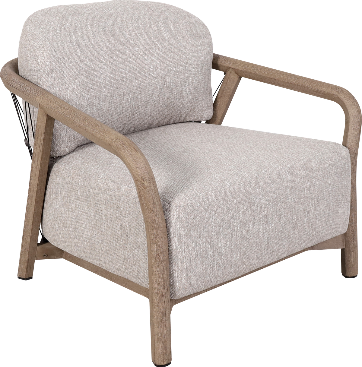 CHESTER Loungesessel – Exklusiver Outdoor-Sessel mit handgefertigtem Flechtdesign