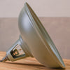 Factory Pendant - Matt Olive Grey