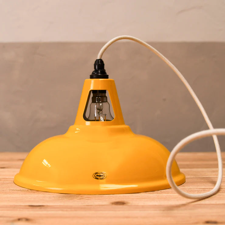 Factory Heritage New York Yellow – Charakterstarke Pendelleuchte im Retro-Industrial Look