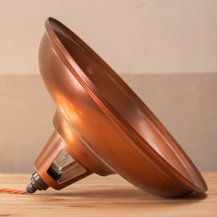 Supersized Factory Copper – Industrielle Pendelleuchte mit Kupferoptik