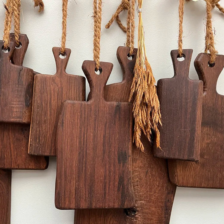 Holzbrett "Tapa" Eiche Gedämpft – Steamed Edition aus massivem Eichenholz