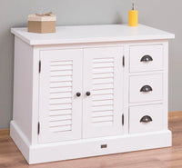Waschbeckenunterschrank Provence aus Massivholz – Landhaus Waschtisch mit zeitlosem Charme