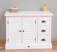 Waschbeckenunterschrank Provence aus Massivholz – Landhaus Waschtisch mit zeitlosem Charme