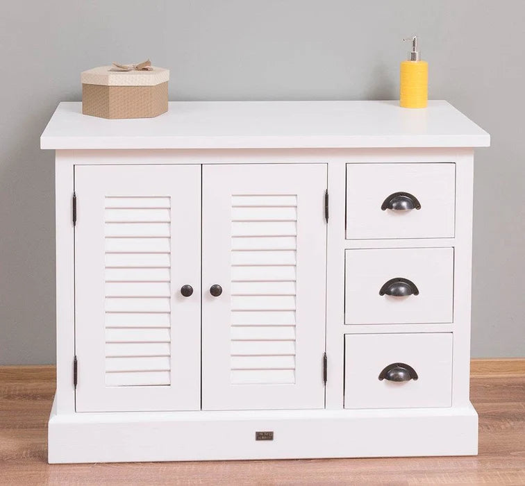 Waschbeckenunterschrank Provence aus Massivholz – Landhaus Waschtisch mit zeitlosem Charme