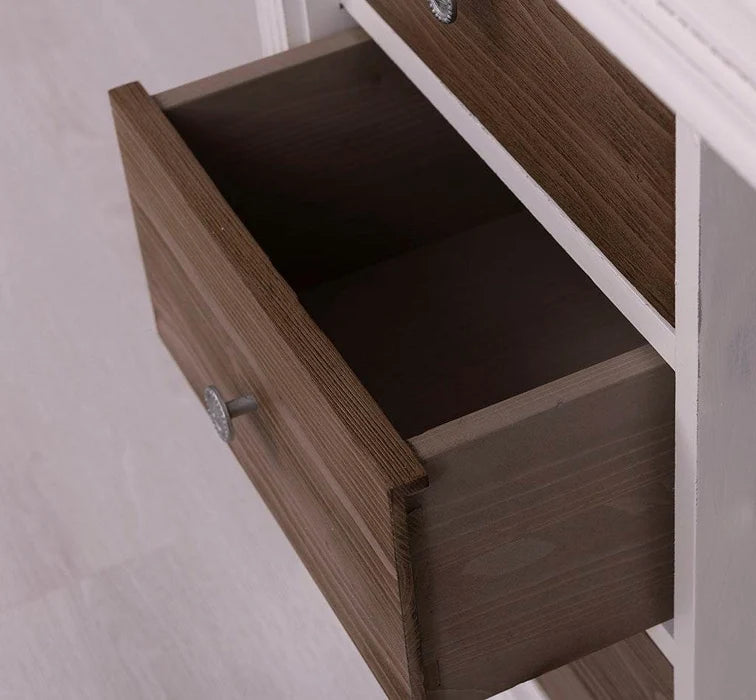 Waschbeckenunterschrank aus Massivholz – Waschtisch in verschiedenen Farben