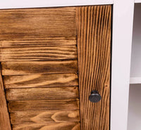 Waschbeckenunterschrank aus Massivholz – Moderner Waschtisch mit natürlicher Eleganz