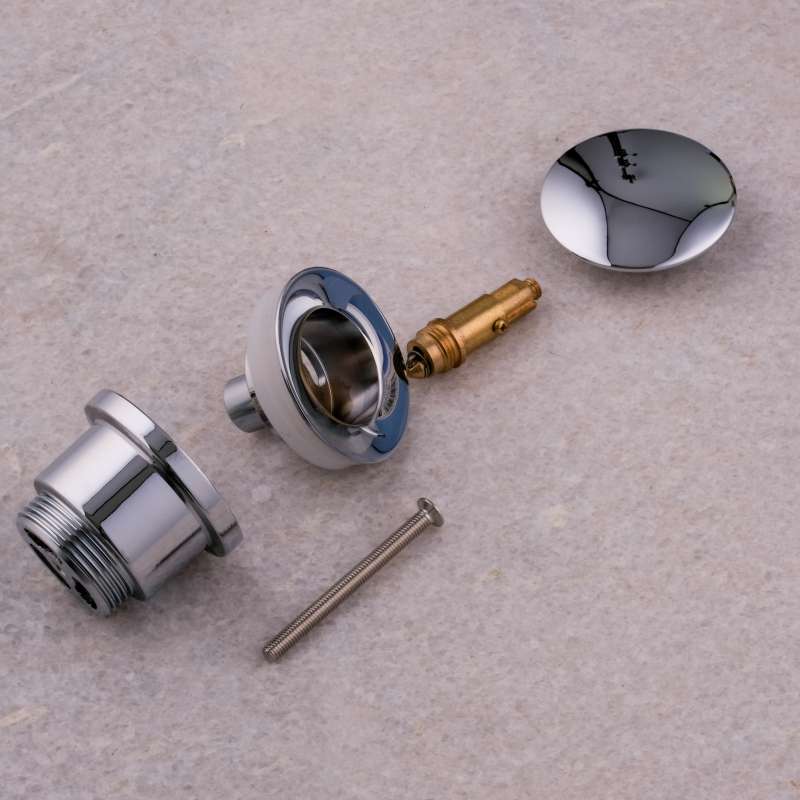 PaulGurkes Ablaufventil Chrom – Ohne Überlauf & verschließbar