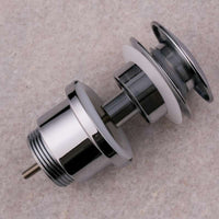 PaulGurkes Ablaufventil Chrom – Ohne Überlauf & verschließbar