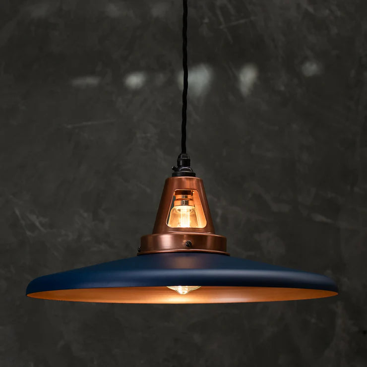 Copper Plate Fusion - Blue