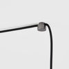 Plug-In-Pendelleuchte in Graphit