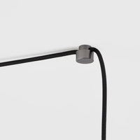 Plug-In-Pendelleuchte in Graphit