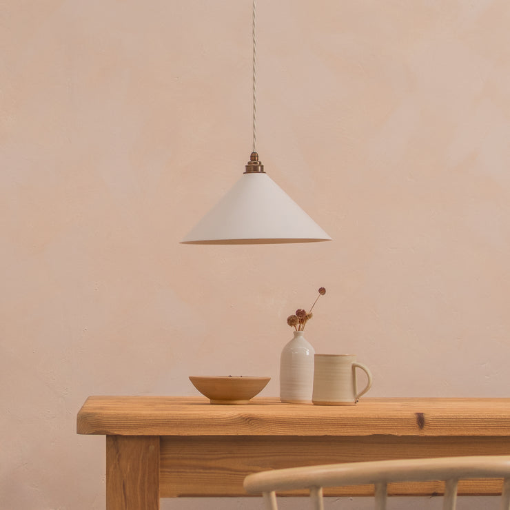 Large Rocco Light - Chalk