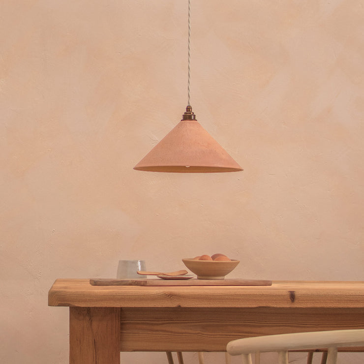 Large Rocco Light Terracotta – Große Deckenleuchte mit mediterraner Wärme