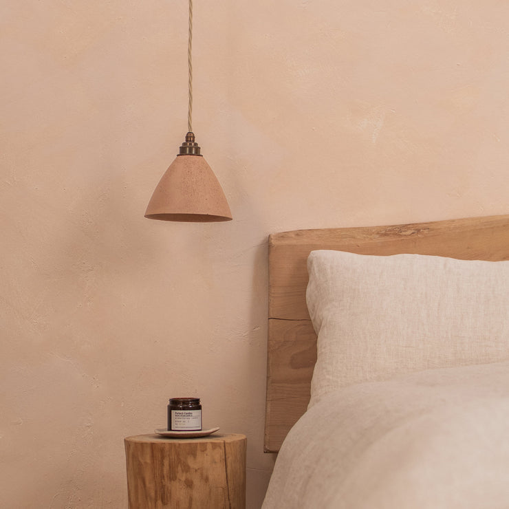 Rocco Light Terracotta – Warme Deckenleuchte aus natürlichen Materialien