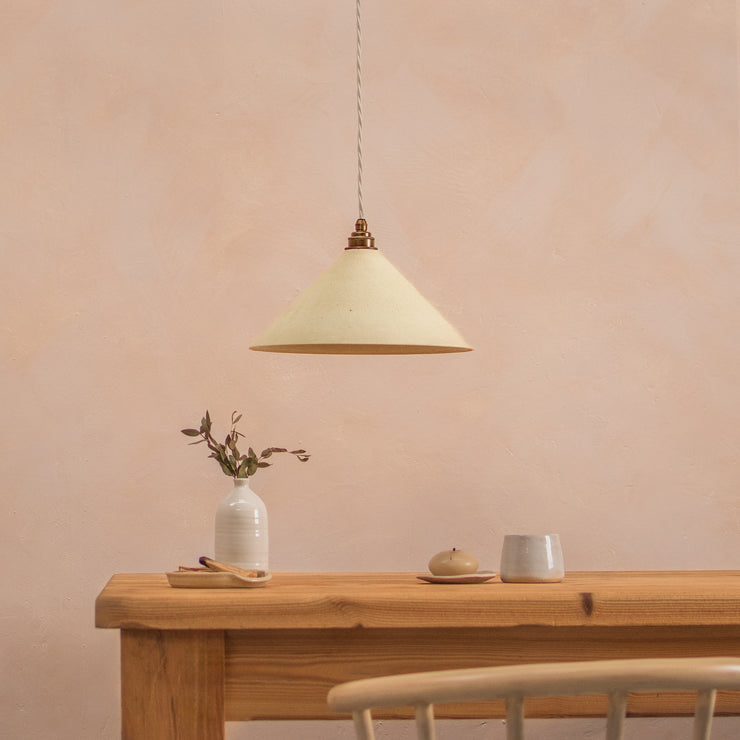 Large Rocco Light - Sandstone
