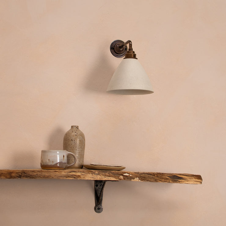 Rocco Wall Light - Concrete Grey
