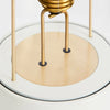 Die tragbare Lampe „Muse“ in Candlenut-Weiß