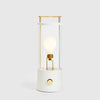 Die tragbare Lampe „Muse“ in Candlenut-Weiß