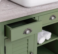 Waschbeckenunterschrank aus Massivholz – Moderner Waschtisch mit natürlicher Eleganz
