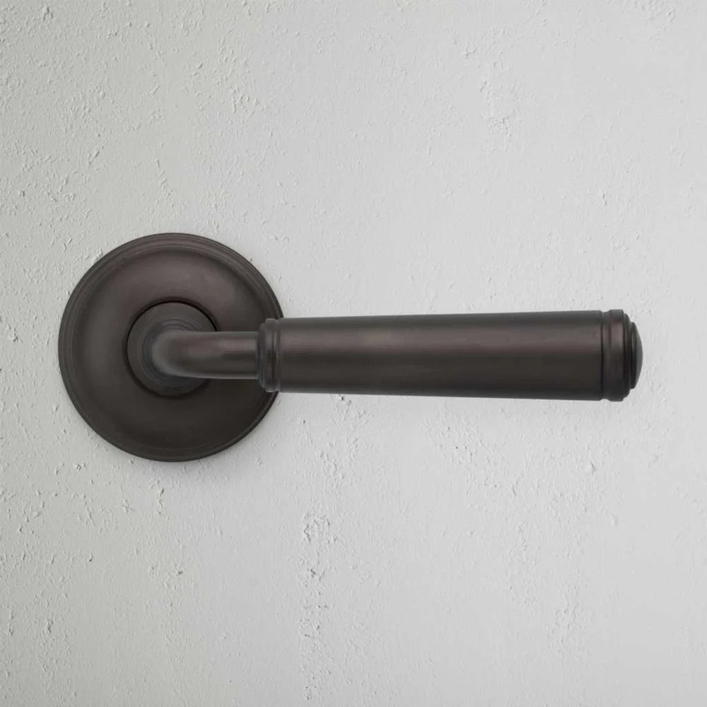 Corston Digby gefederter Türgriff – Bronze