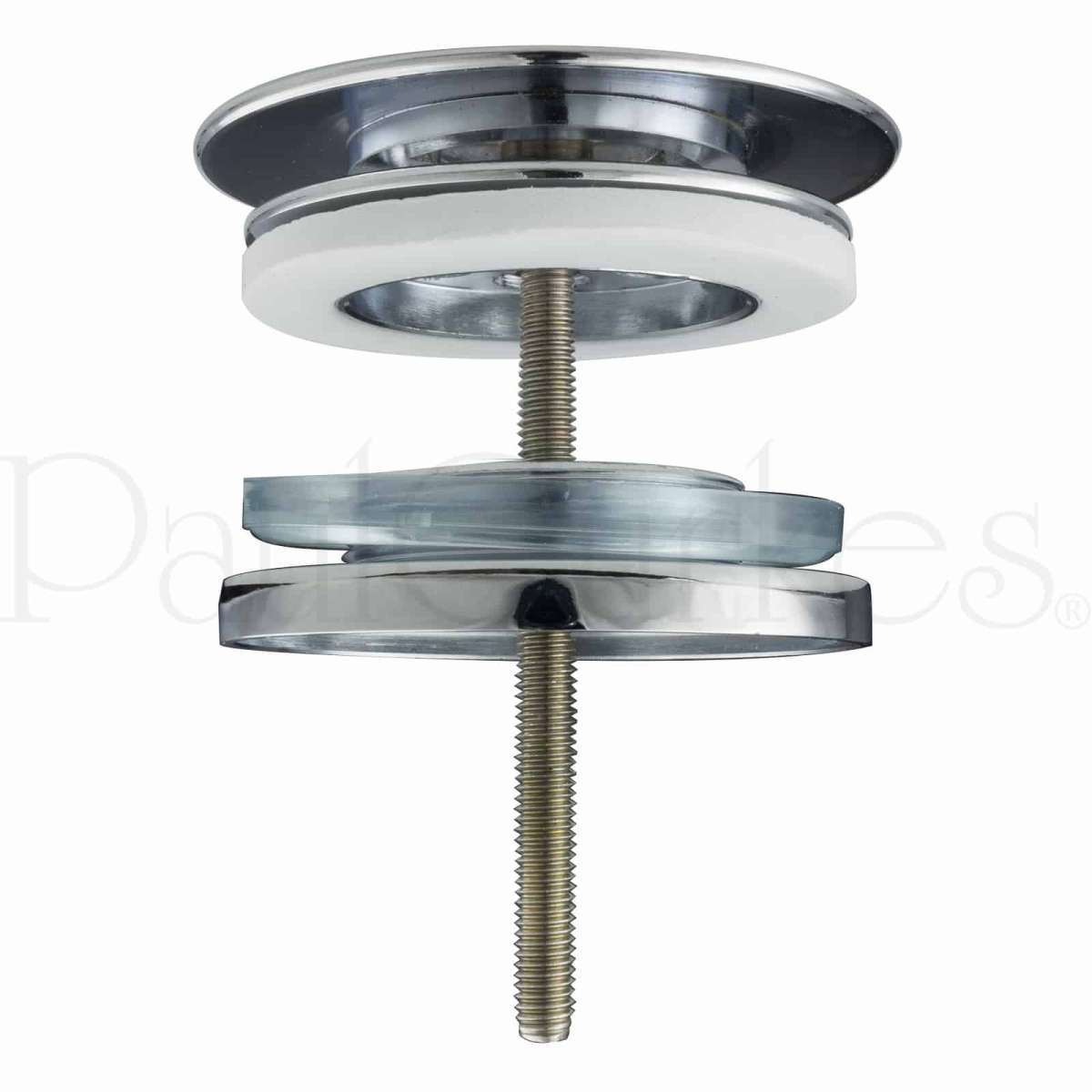 PaulGurkes Abflussventil Excenter Permanent geöffnet für Waschschalen