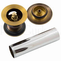 PaulGurkes Popup Excenter Messing gebürstet