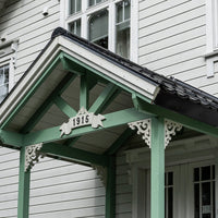 Zierkonsole für Veranda - Birkenholz - Nr. 1-001-B