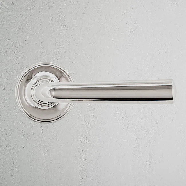 Corston Apsley gefederter Türgriff – Poliertes Nickel