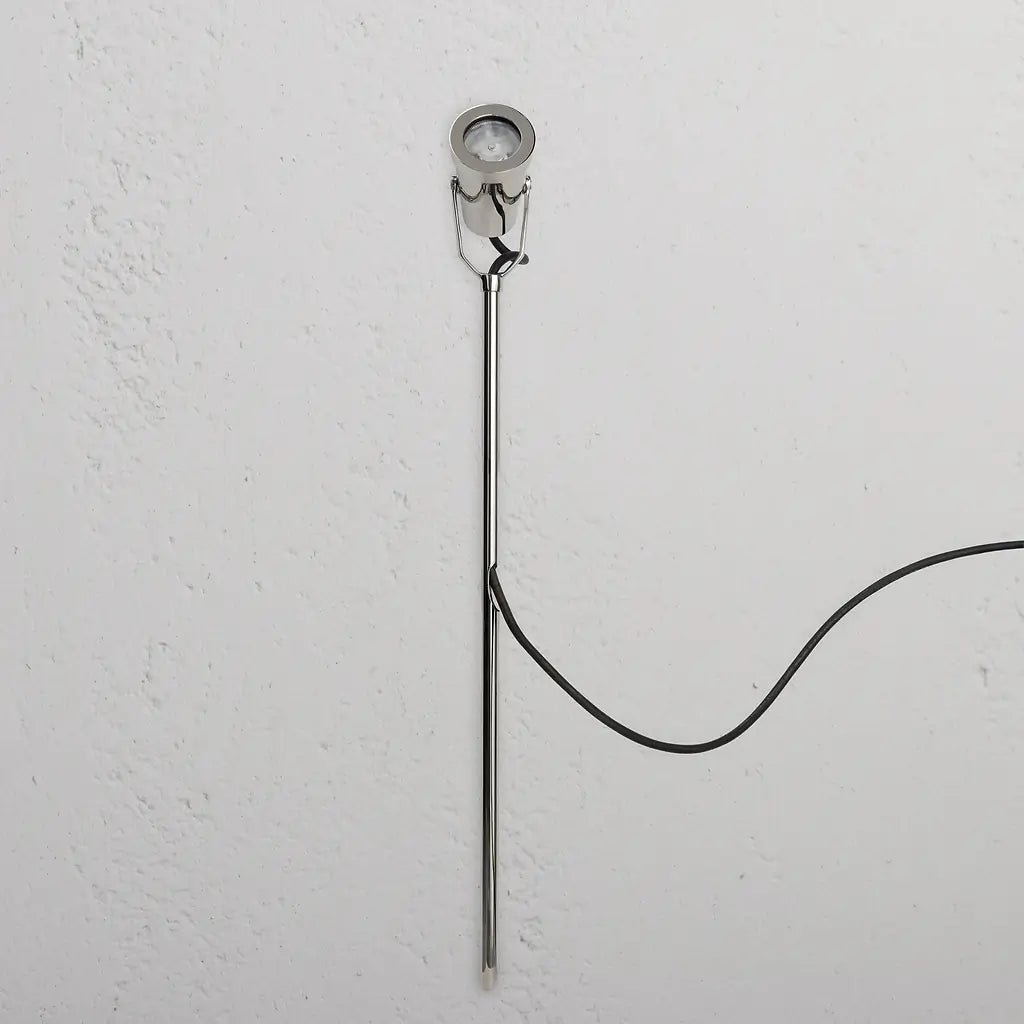 Corston Cambridge Bodenstrahler 24V - Poliertes Nickel