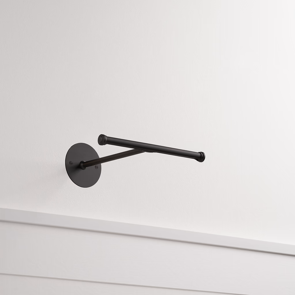 Corston-Taylor Bilderleuchte 220 mm in diesen drei Farben: Antikes Messing-Bronze-Poliertes Nickel