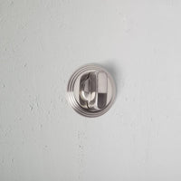 Corston Warwick Badverriegelung Rosettengarnitur – Poliertes Nickel